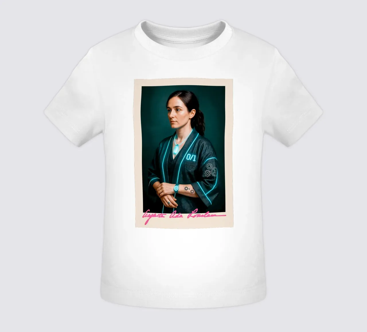 Ada Lovelace – Code & Circuit Baby T-Shirt von CNTRL