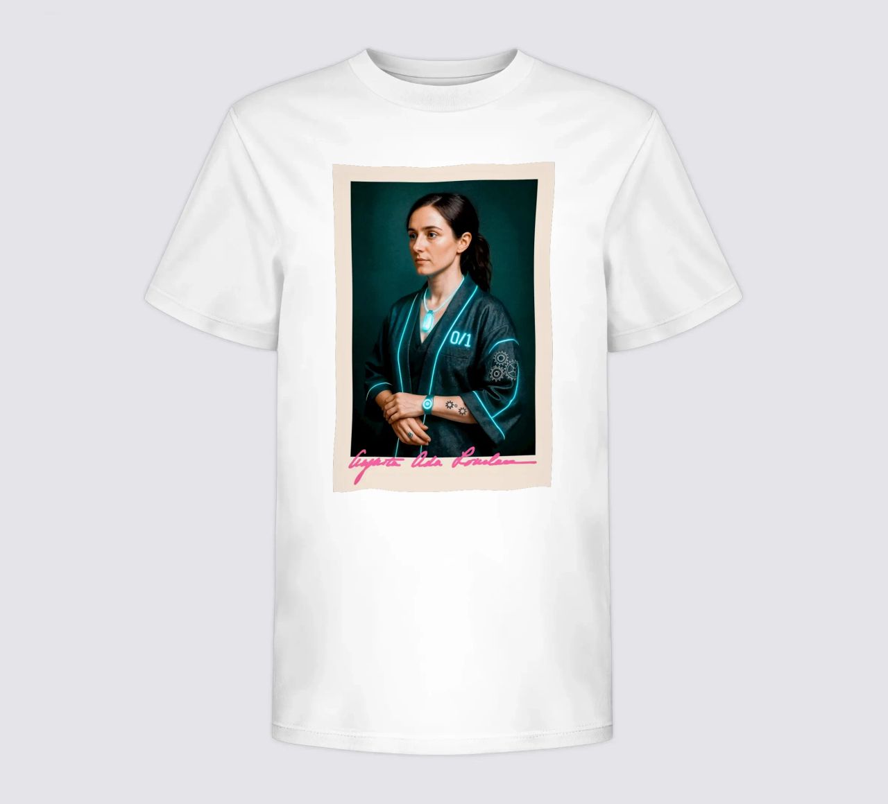 Ada Lovelace – Code & Circuit t-shirt bambini da CNTRL