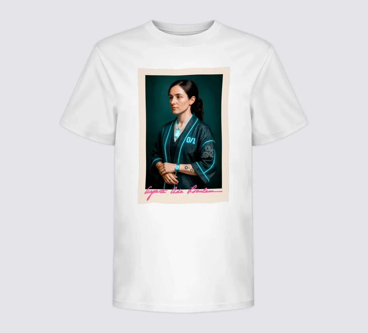 Ada Lovelace – Code & Circuit t-shirt bambini da CNTRL