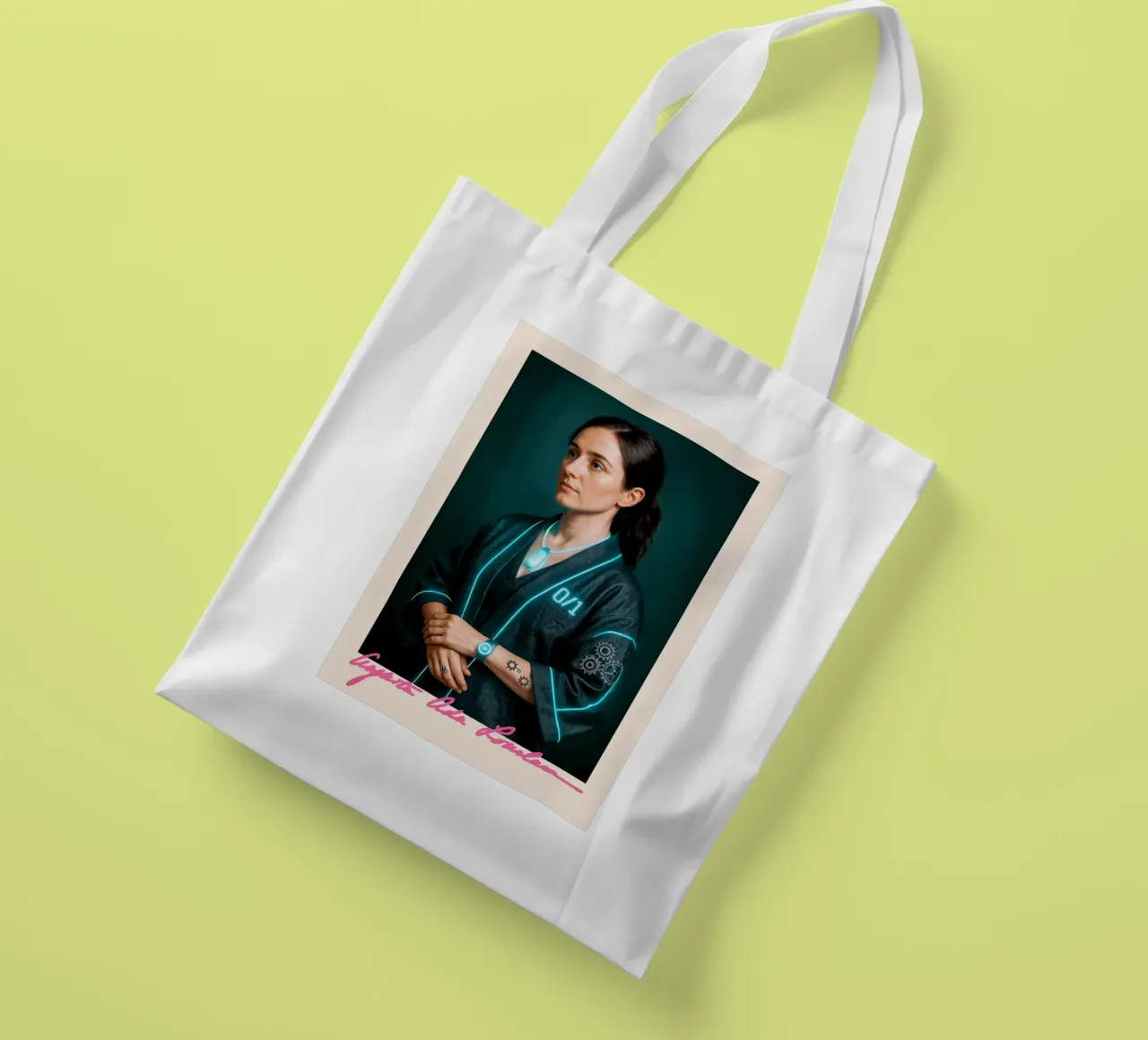 Ada Lovelace – Code & Circuit borsa in juta da CNTRL