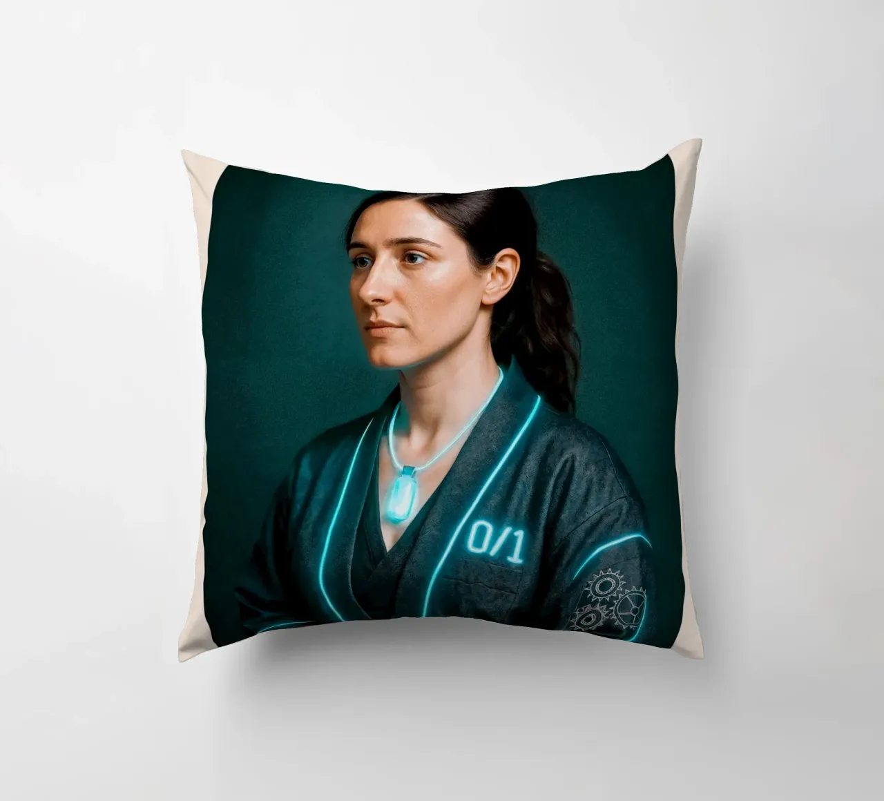 Ada Lovelace – Code & Circuit coussin de CNTRL