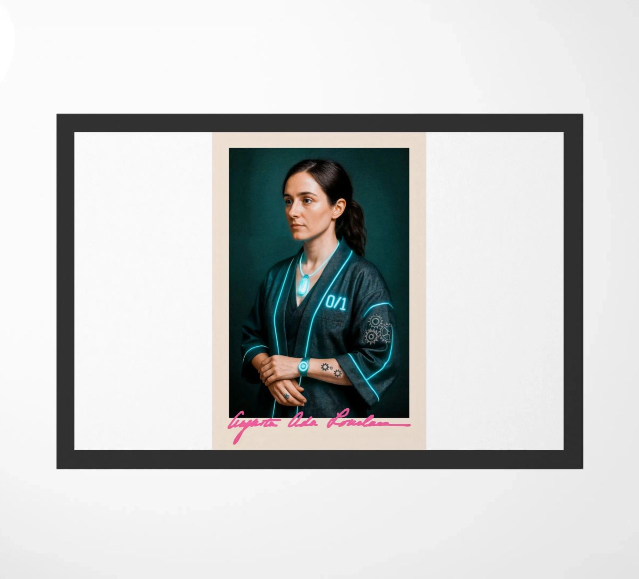 Ada Lovelace – Code & Circuit doormat by CNTRL