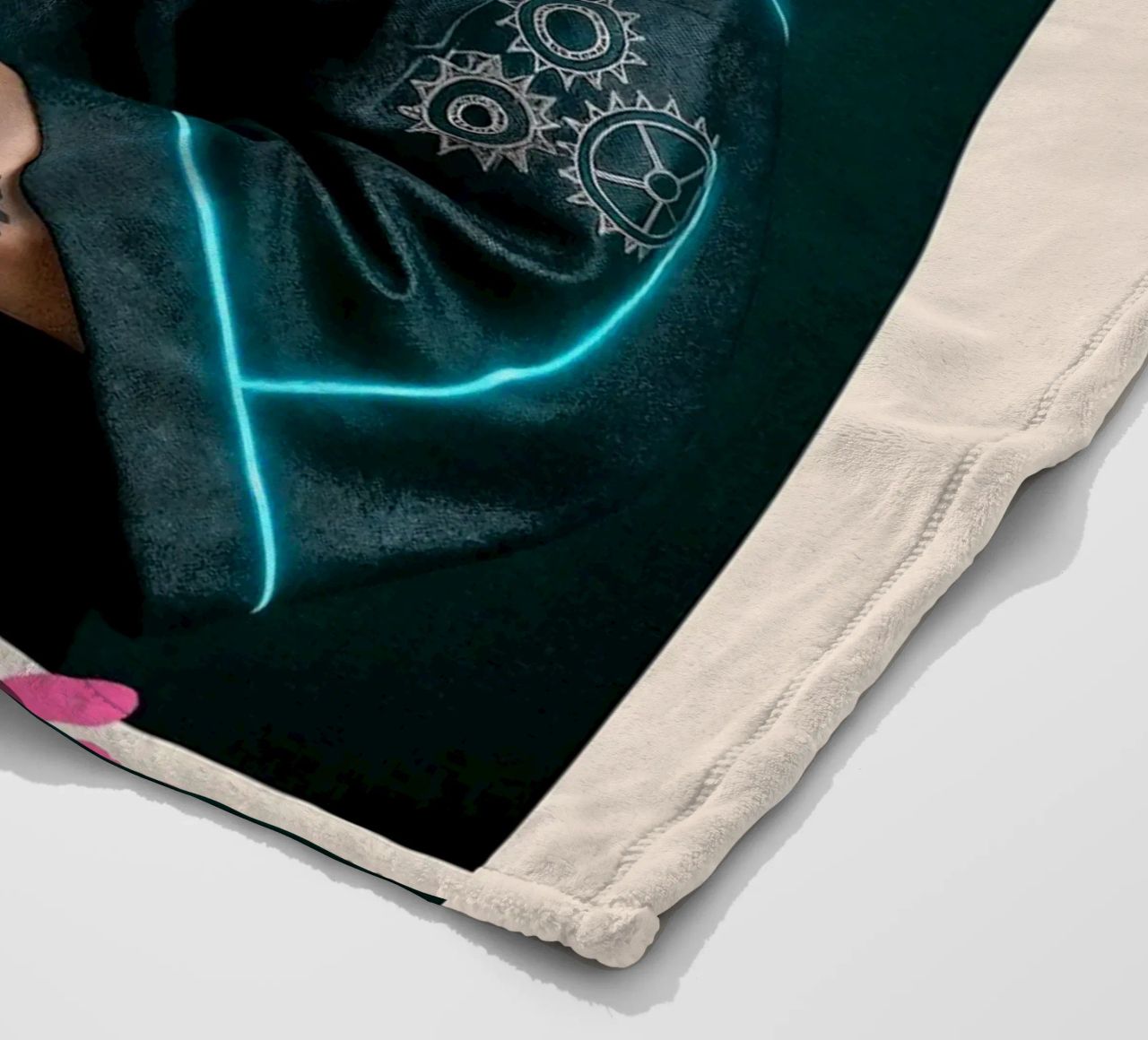 Ada Lovelace – Code & Circuit fleece blanket by CNTRL