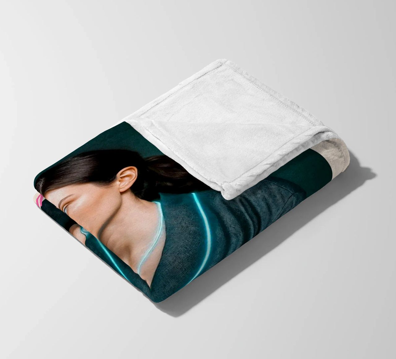 Ada Lovelace – Code & Circuit fleece blanket by CNTRL