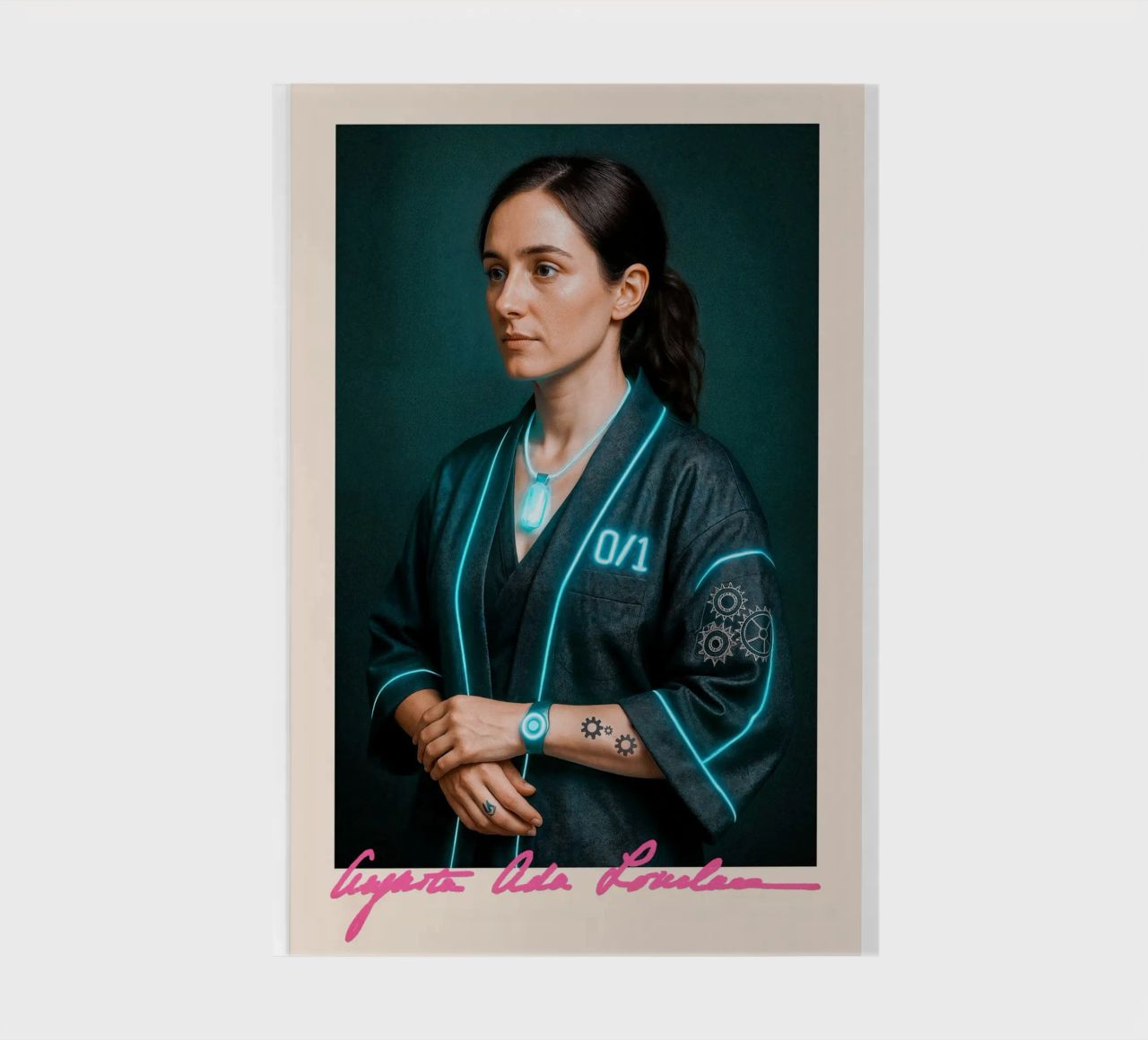Ada Lovelace – Code & Circuit notebook by CNTRL