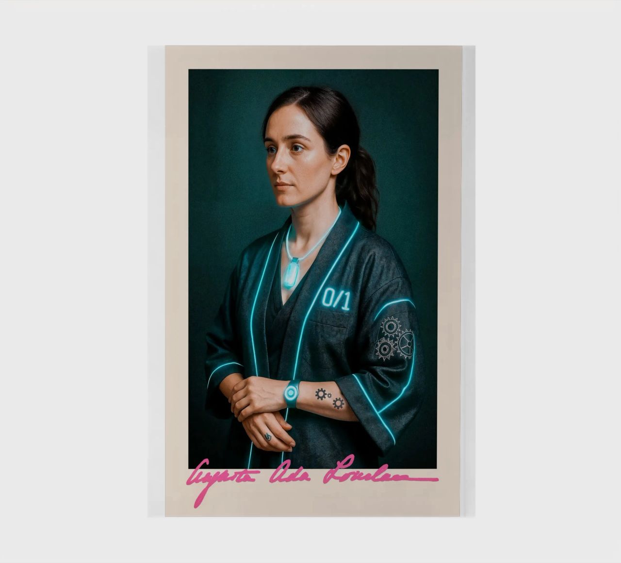 Ada Lovelace – Code & Circuit notebook by CNTRL