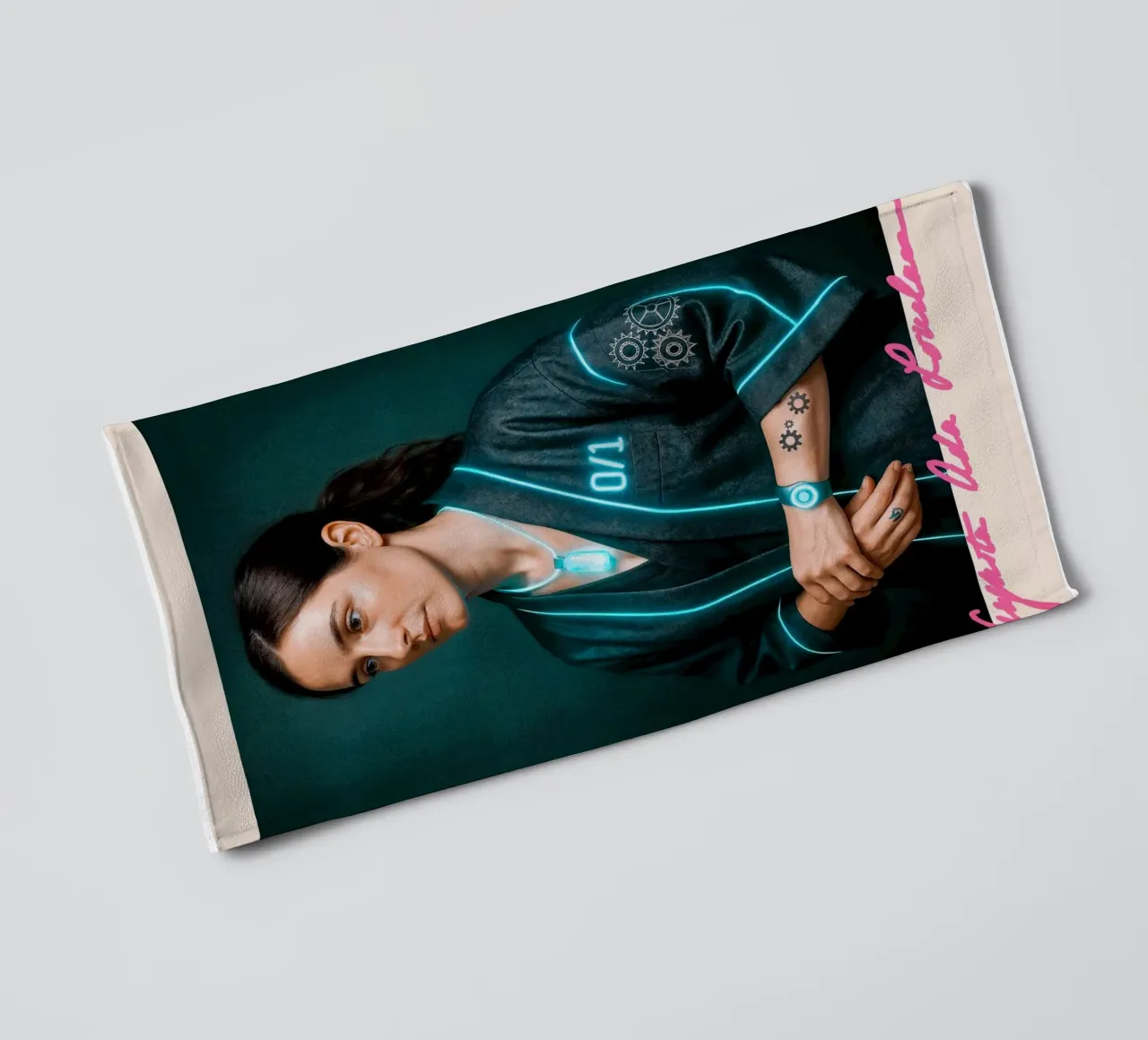 Ada Lovelace – Code & Circuit serviette de bain de CNTRL