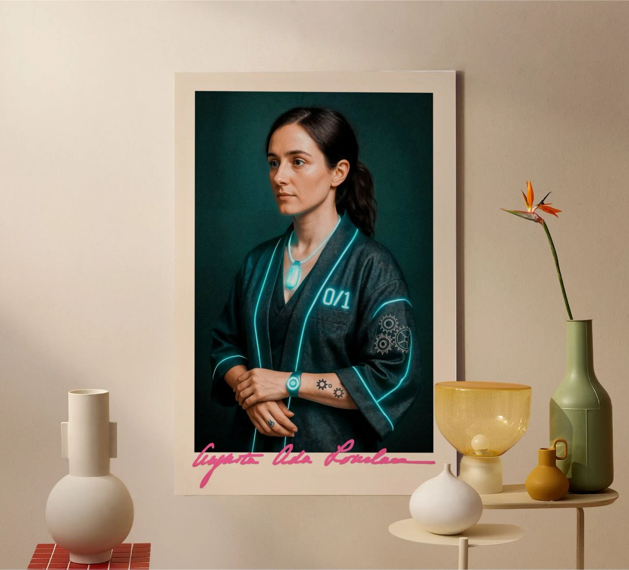 Ada Lovelace – Code & Circuit canvas by CNTRL