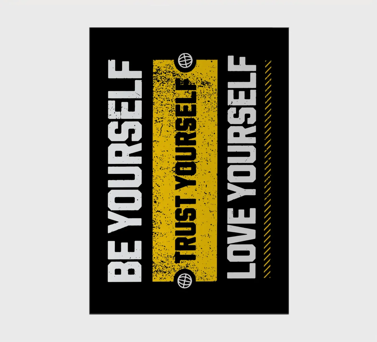 Trust yourself notebook by Gunawan Rb