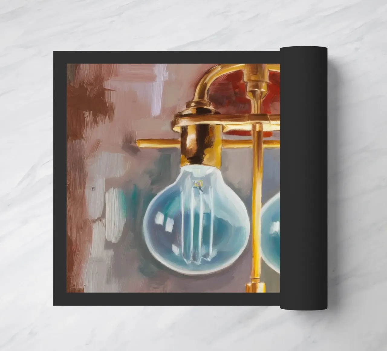 Memoria di luce in ottone zerbino da Mystic Grain