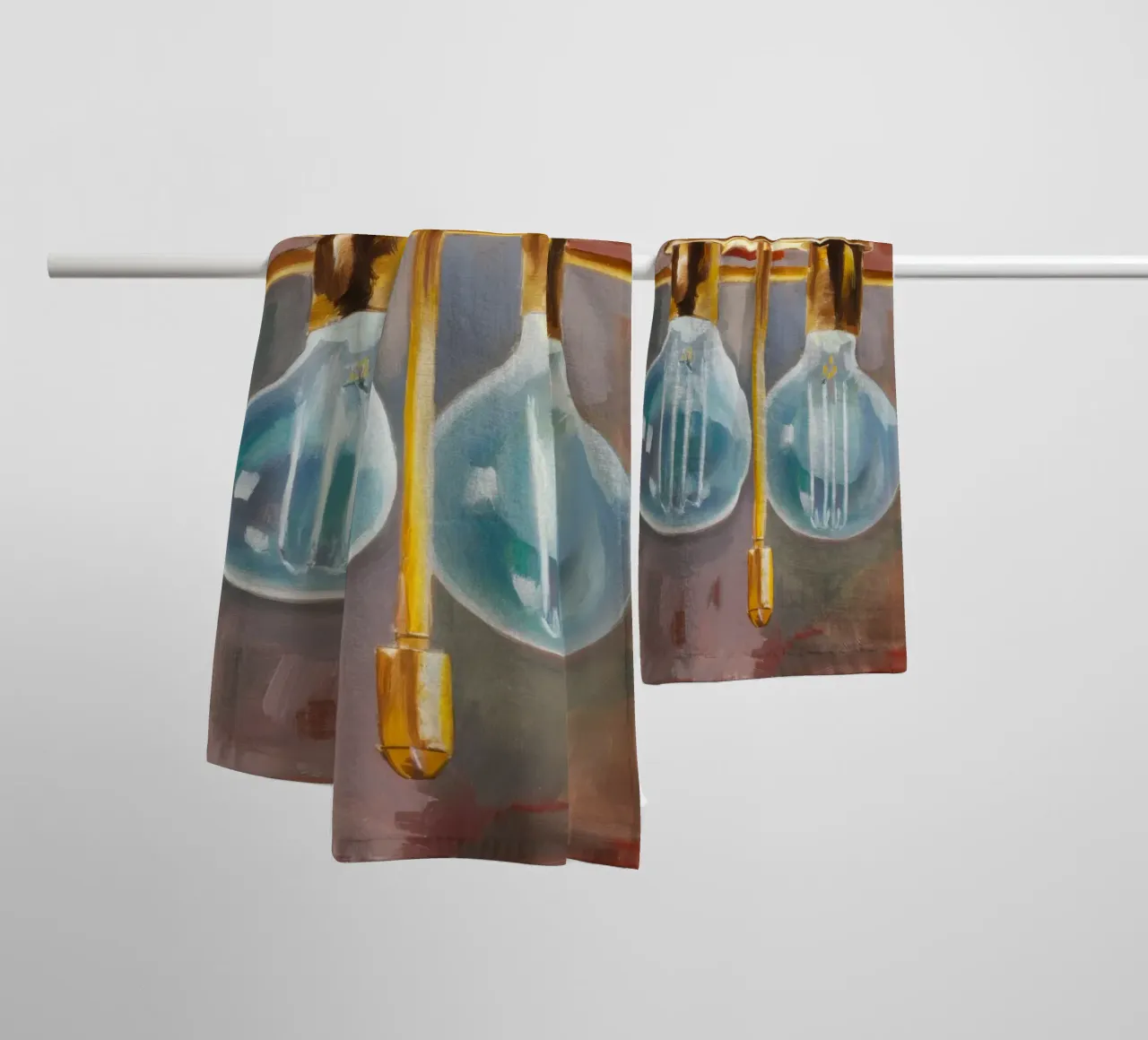 Memoria di luce in ottone asciugamano da bagno da Mystic Grain