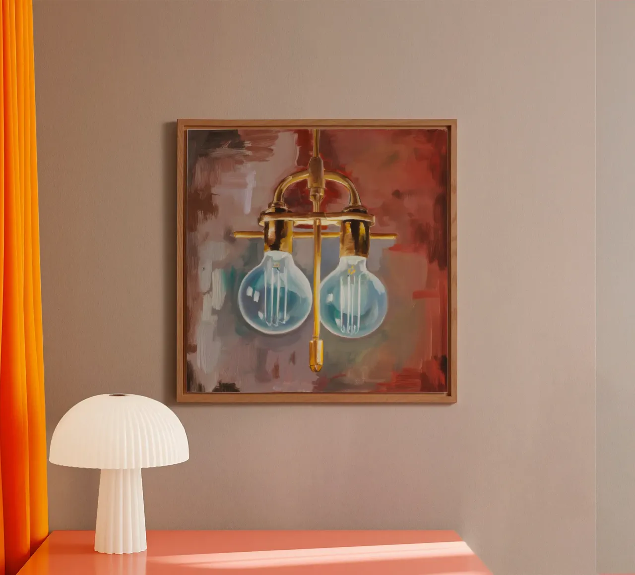 Memoria di luce in ottone alluminio dibond da Mystic Grain