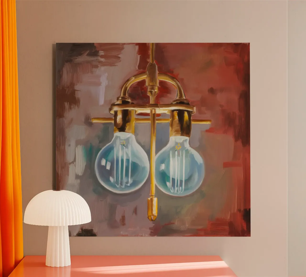 Memoria di luce in ottone alluminio dibond da Mystic Grain