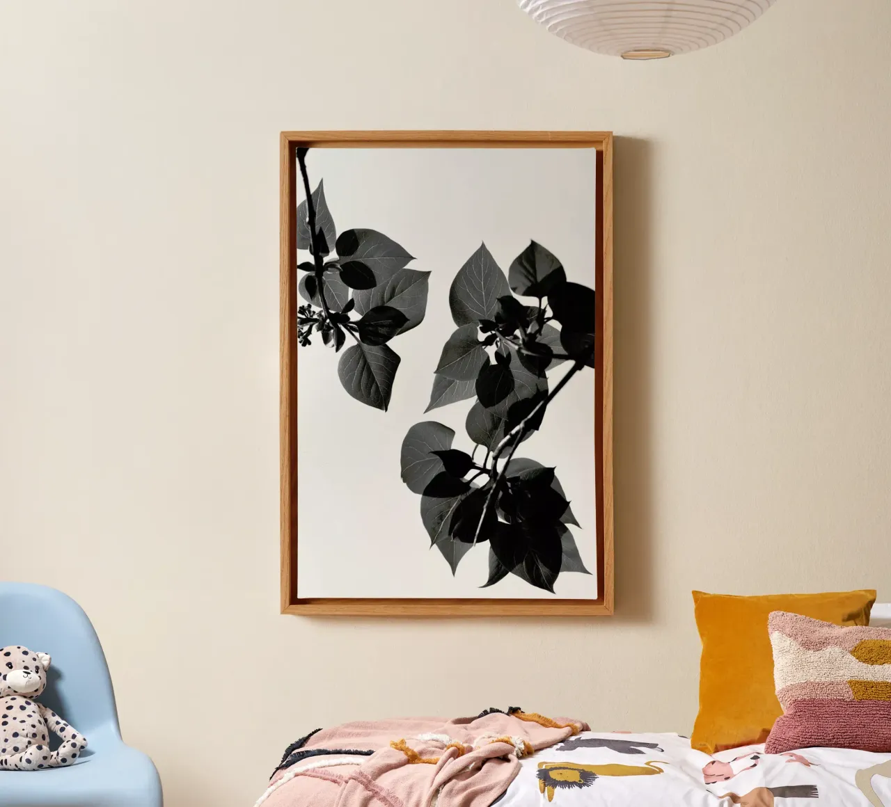 Green is the Color of Life canvas by Studio Nahili