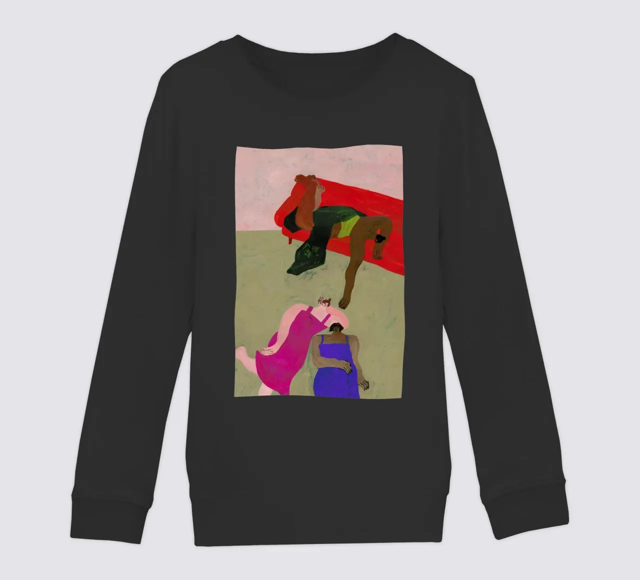 Red Sofa felpa bambino da Nudes and Croissants