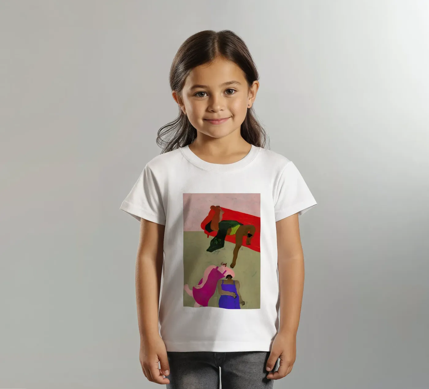 Red Sofa t-shirt bambini da Nudes and Croissants