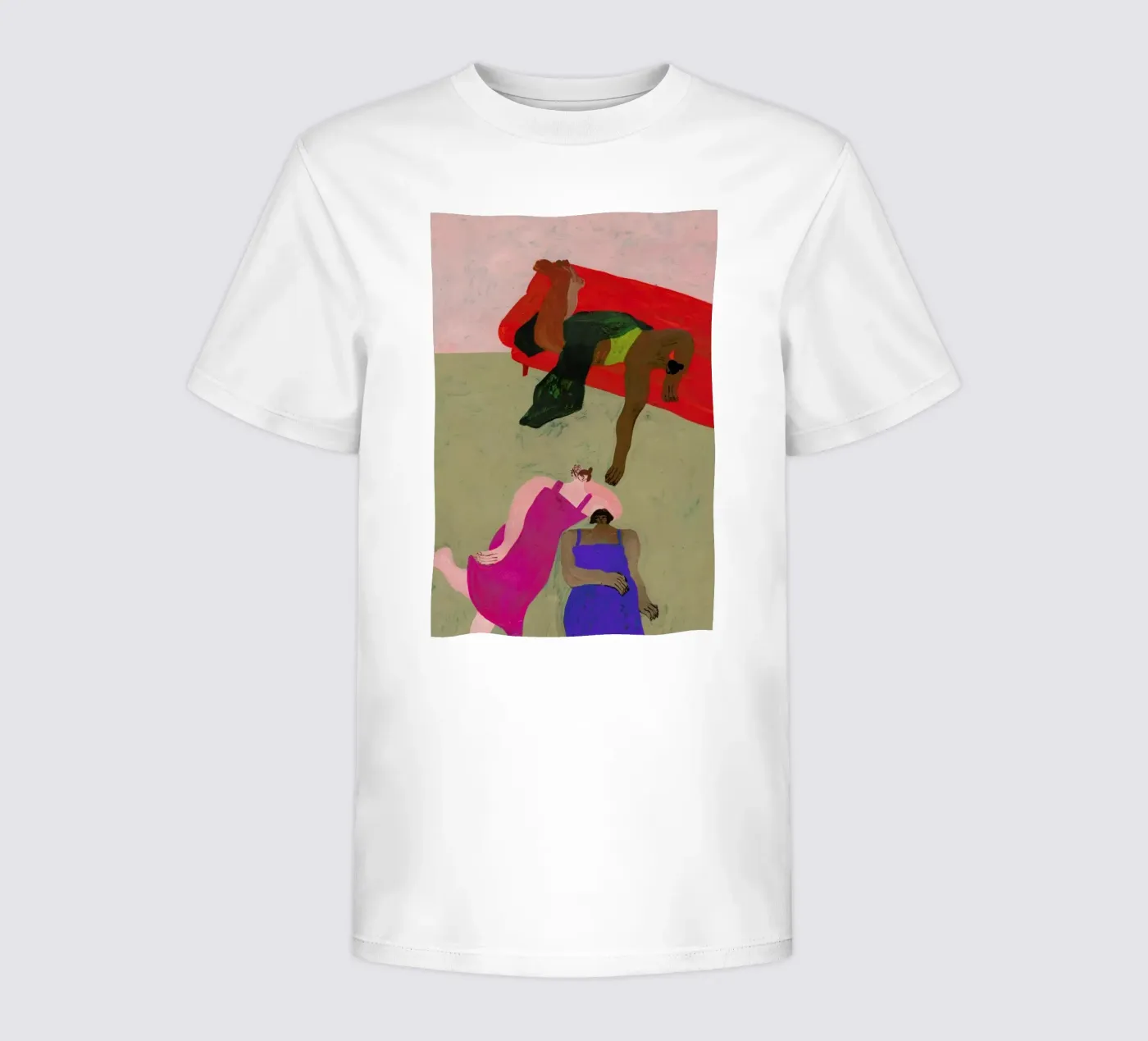 Red Sofa t-shirt bambini da Nudes and Croissants