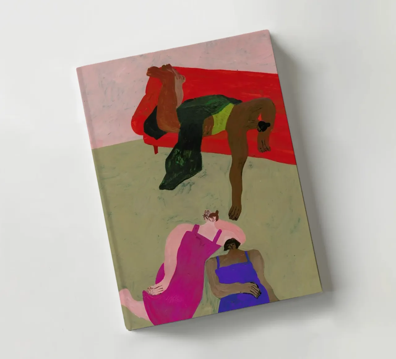 Red Sofa notebook by Nudes and Croissants