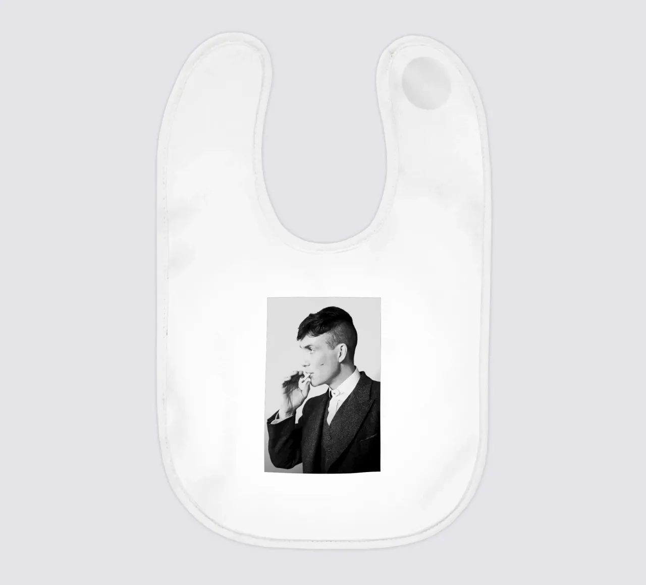 Bw Peaky Blinders bavaglino da Black And White