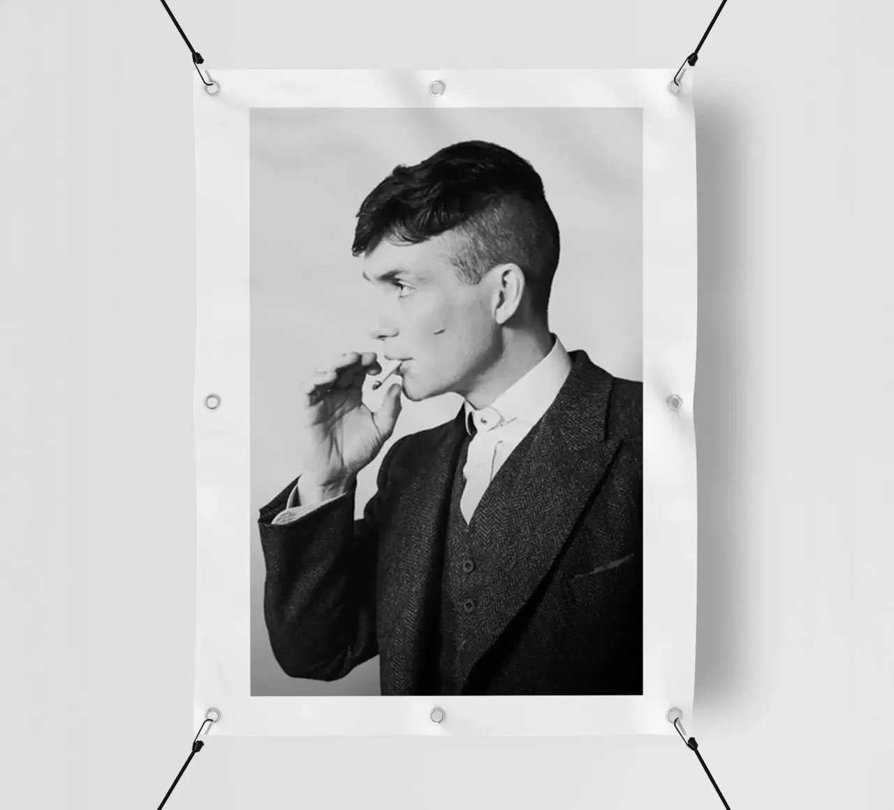 Bw Peaky Blinders telo in pvc da Black And White