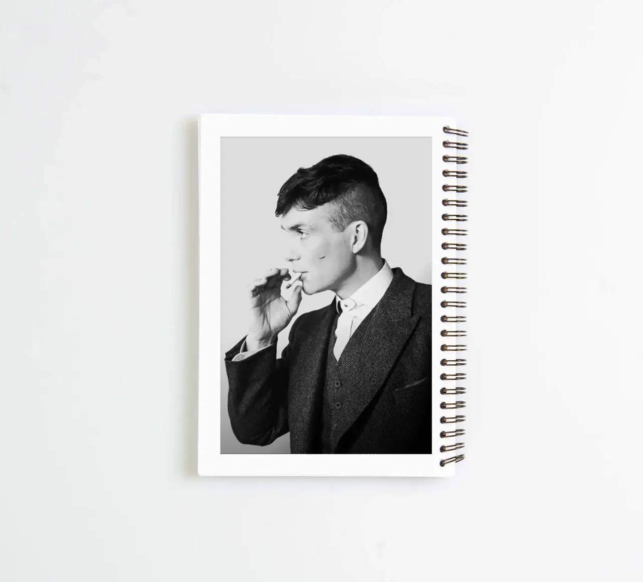 Bw Peaky Blinders spiral notebook by Black And White