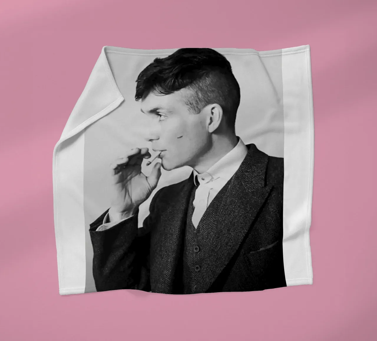 Bw Peaky Blinders fleecedeken van Black And White
