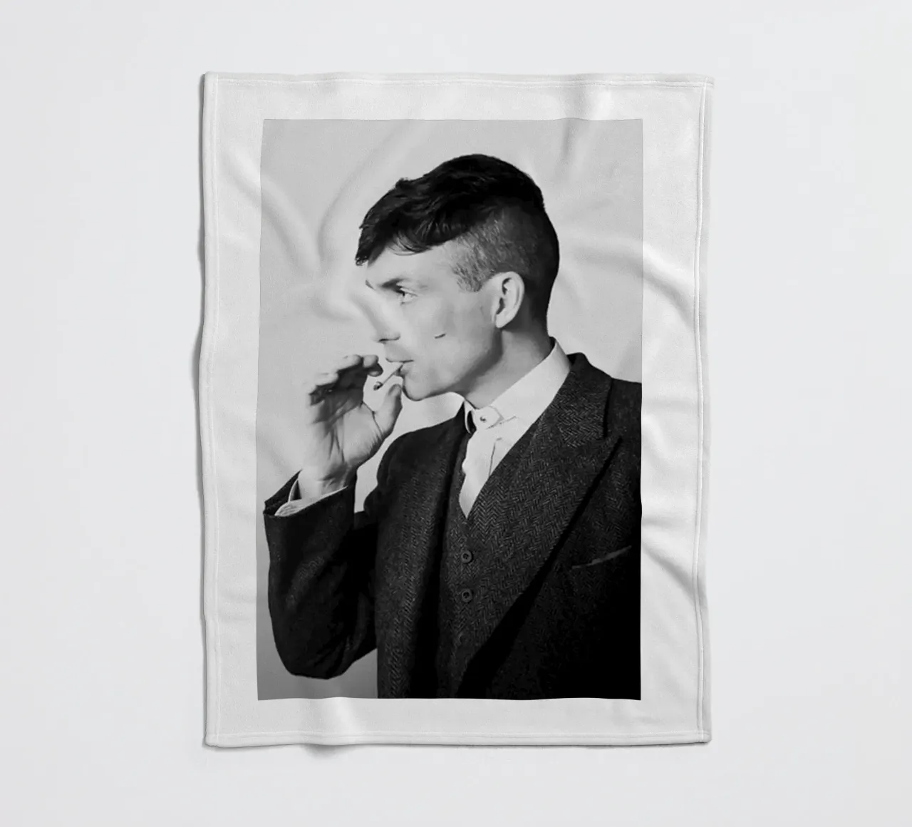 Bw Peaky Blinders fleecedeken van Black And White