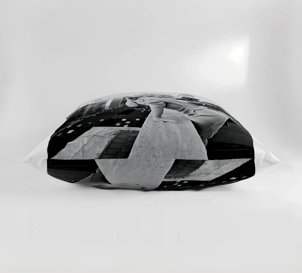 Sigaretta moda anni '50 cuscino da Black And White