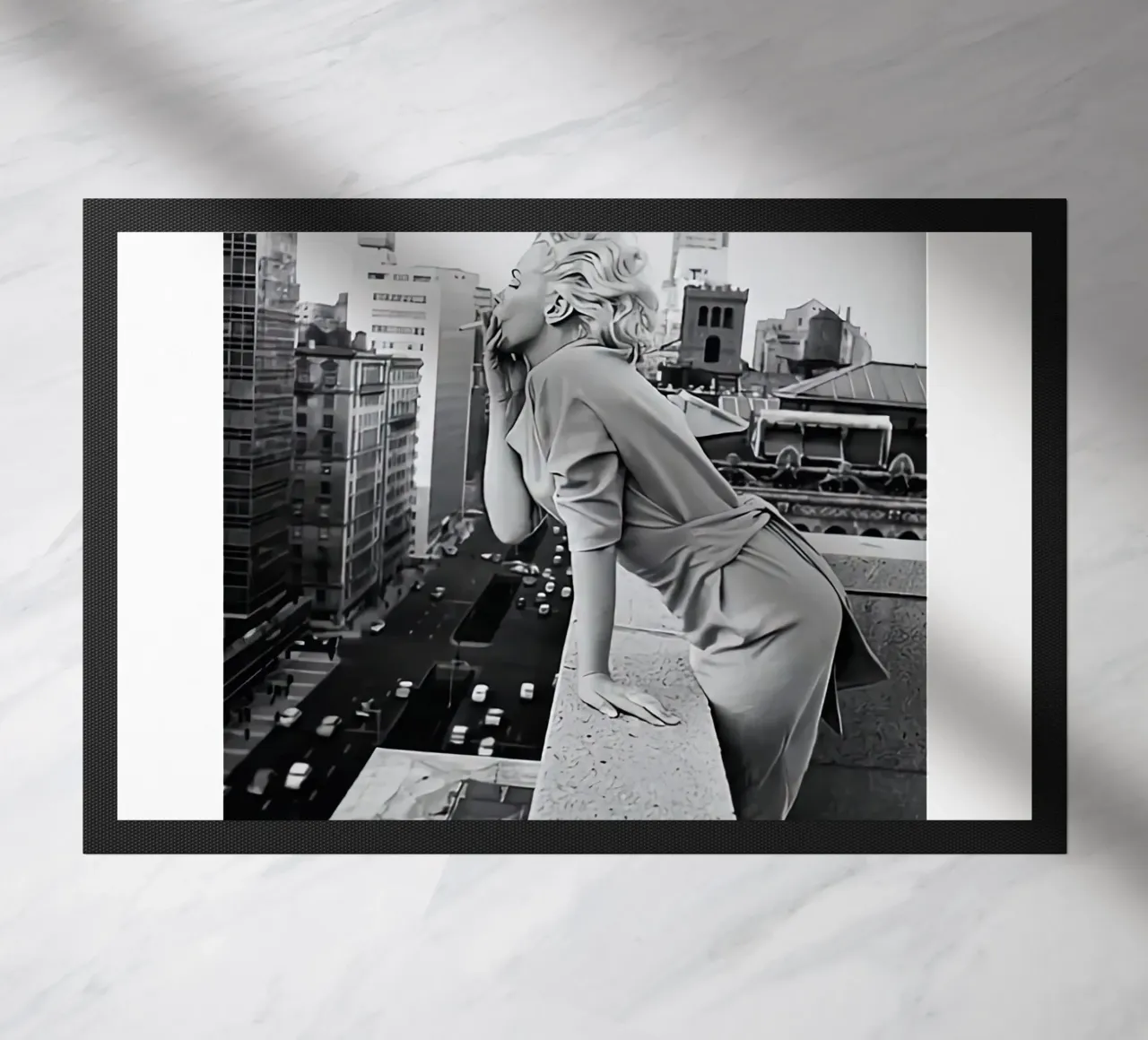 Sigaretta moda anni '50 zerbino da Black And White