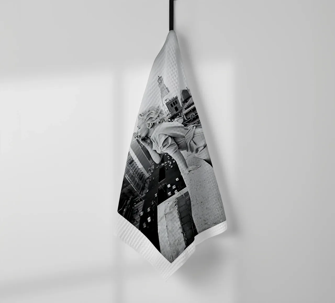 Sigaretta moda anni '50 canovaccio da cucina da Black And White