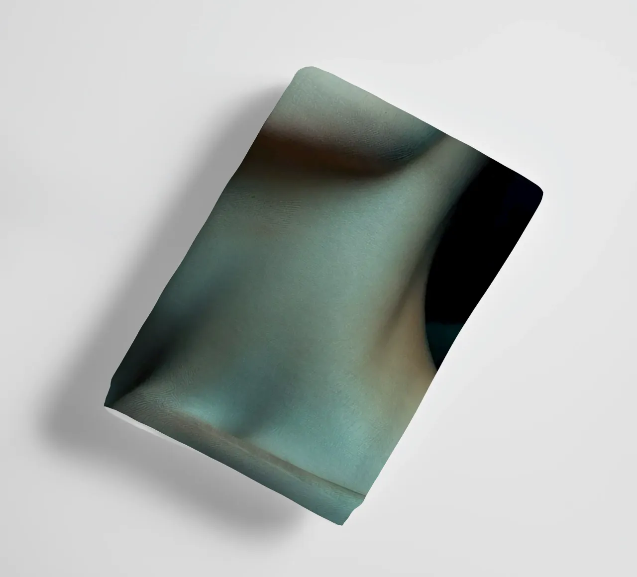 a woman with draped fabric creating an elegant look towel by DesignDoodle
