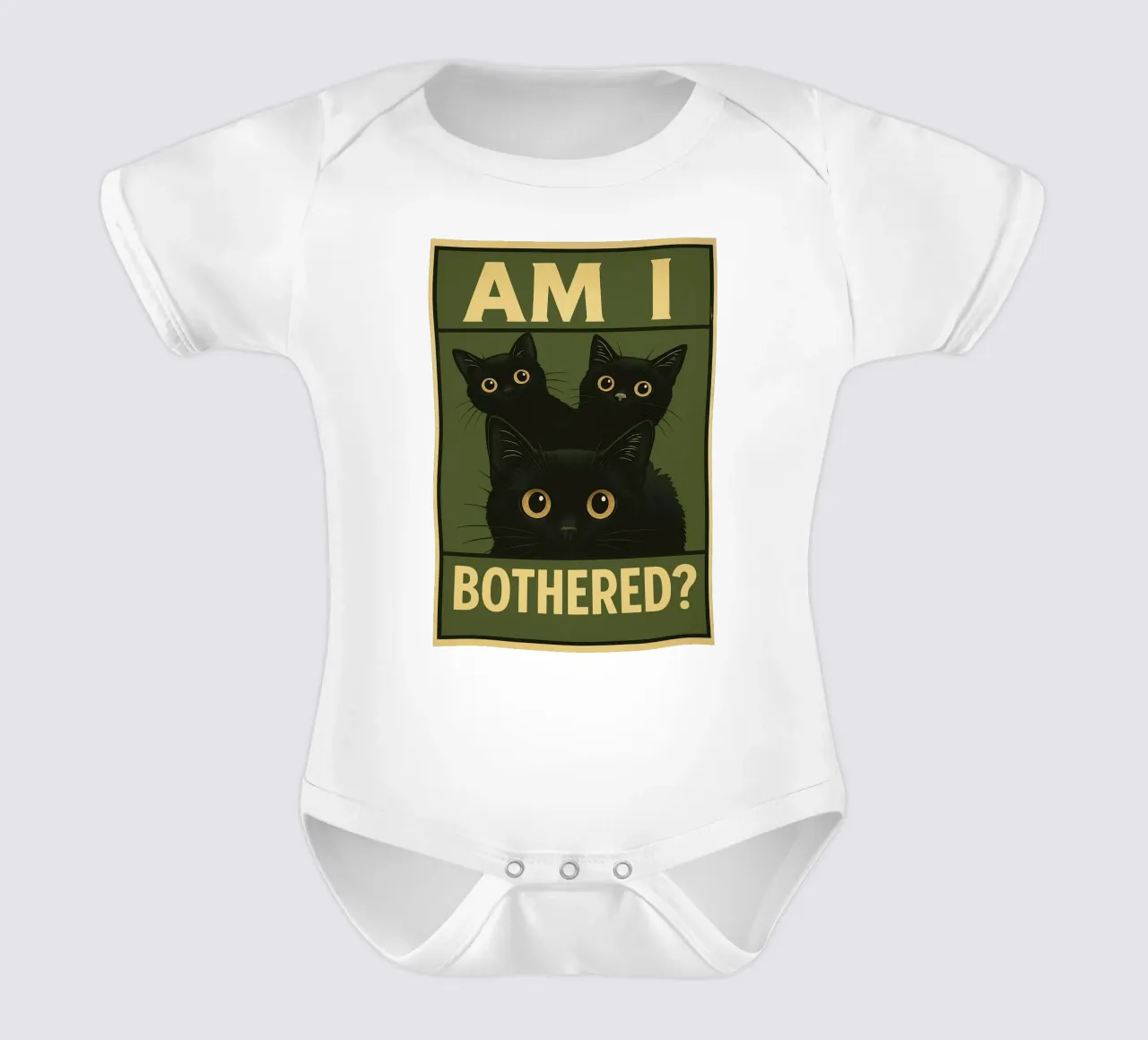 Am I Bothererd Cat Funny body de bebé de the gan gan