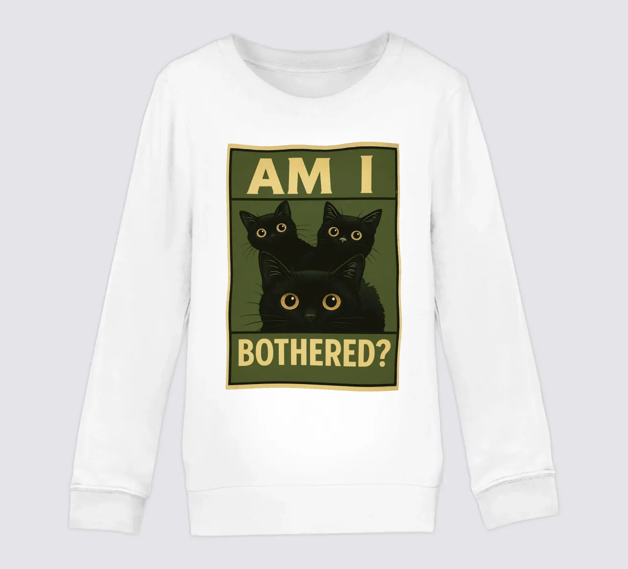 Am I Bothererd Cat Funny sudadera para niño de the gan gan