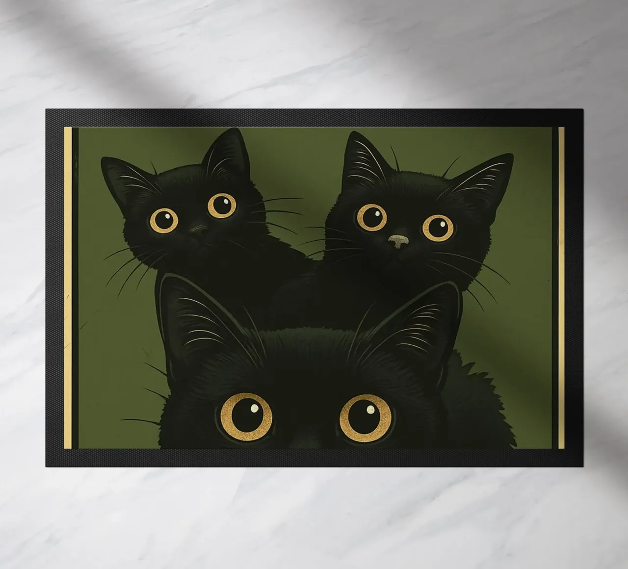 Am I Bothererd Cat Funny felpudo de the gan gan