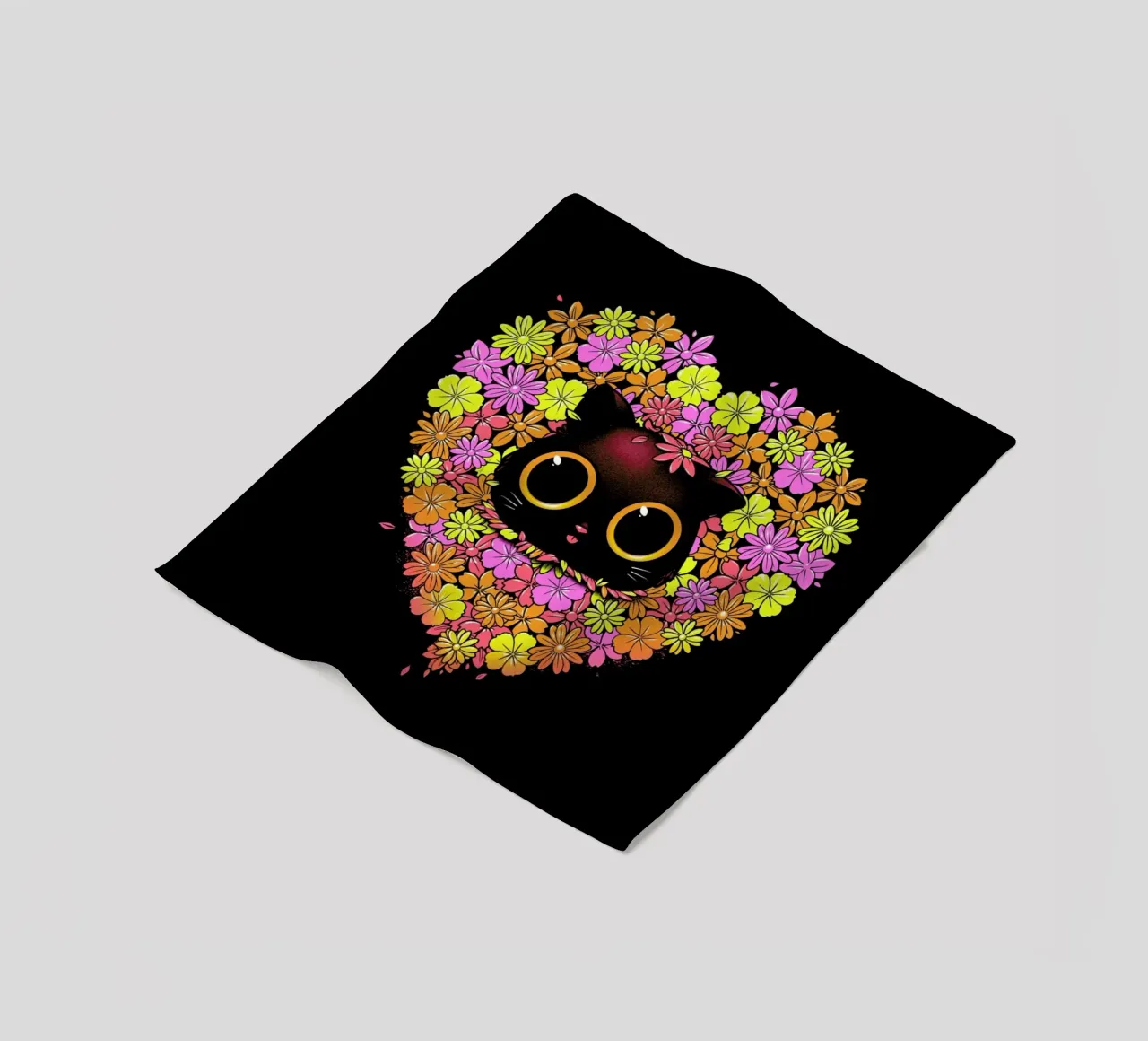 Spring Cat Lover coperta in pile da Tobe Fonseca