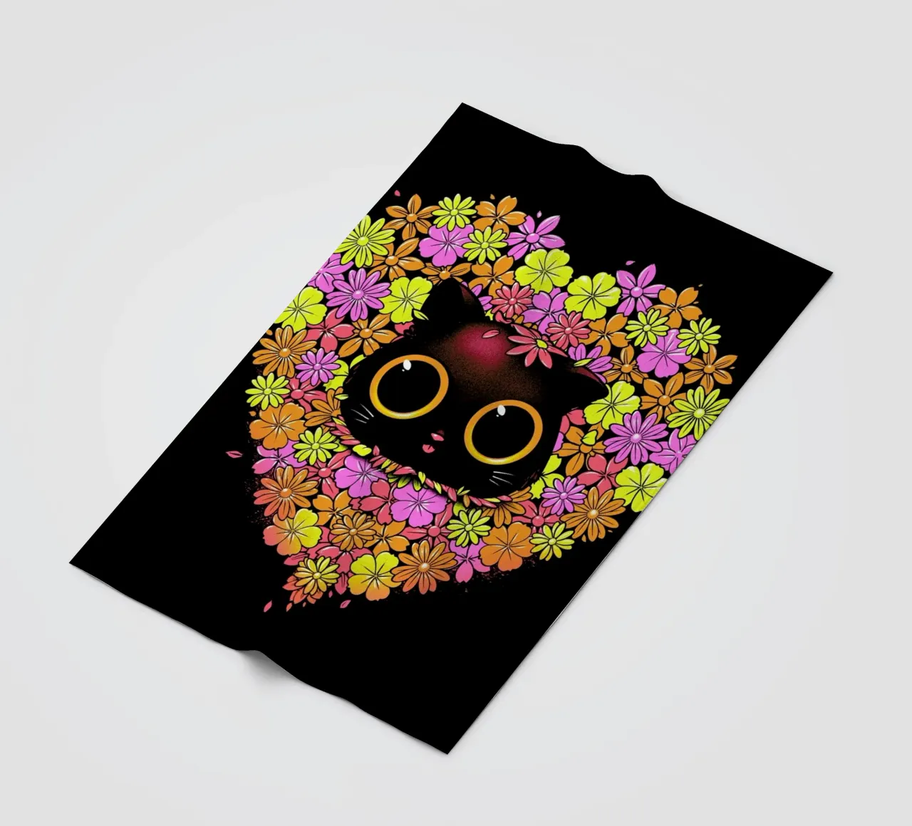Spring Cat Lover coperta in pile da Tobe Fonseca