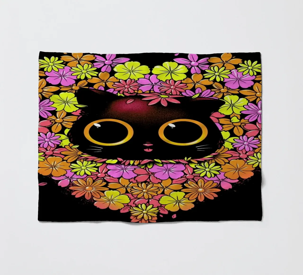 Spring Cat Lover coperta in pile da Tobe Fonseca