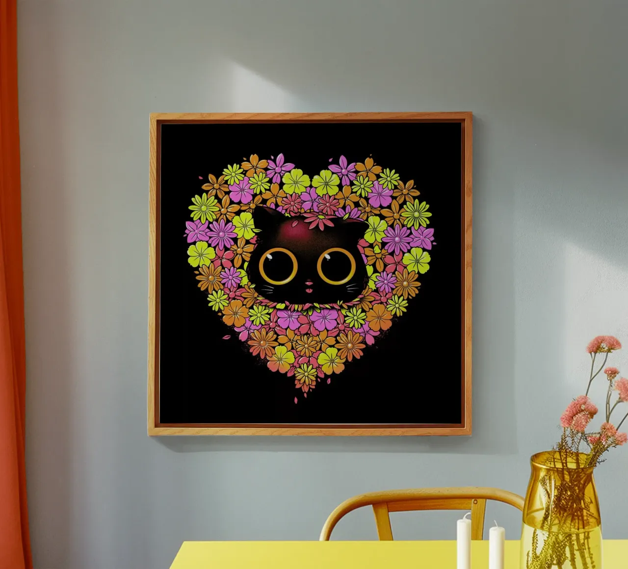 Spring Cat Lover plexiglass da Tobe Fonseca