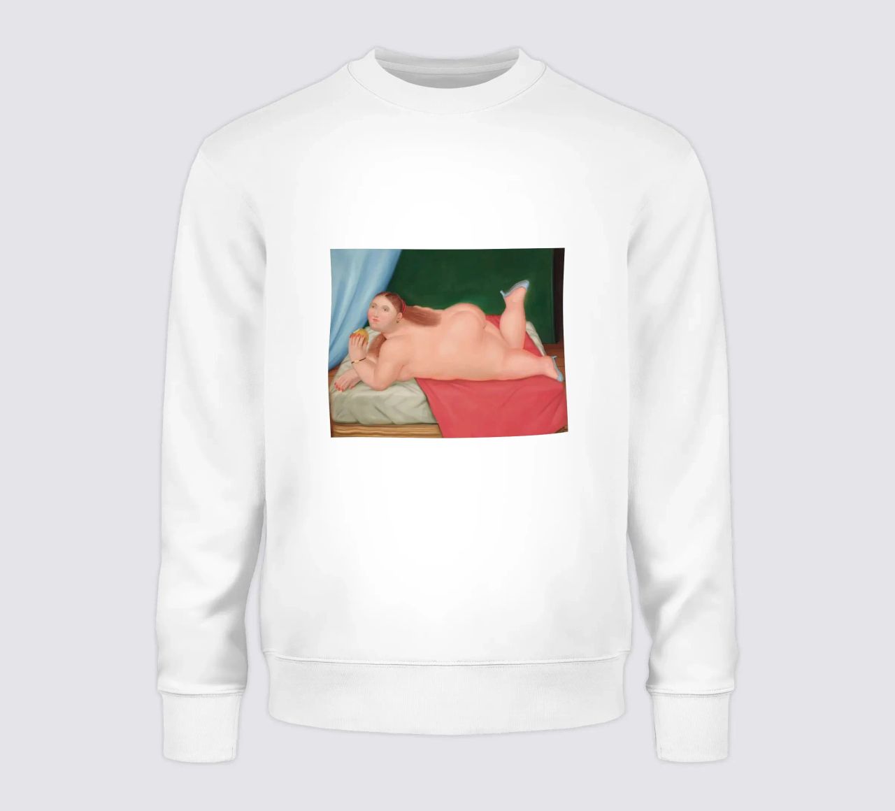 sdraiato sul letto Botero felpa da Boteroobest