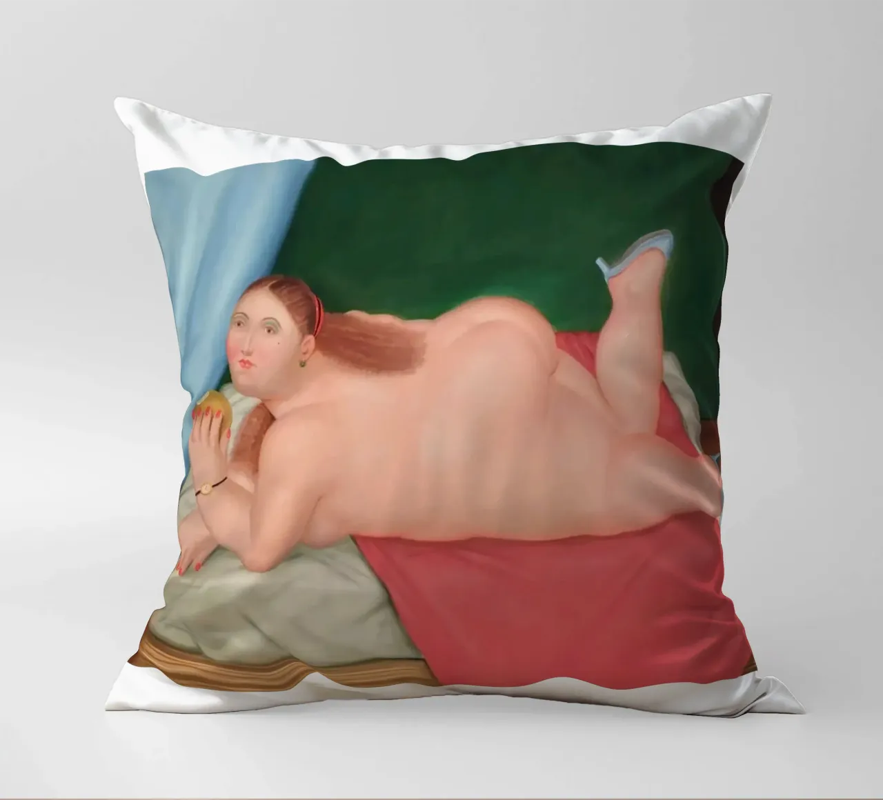 sdraiato sul letto Botero cuscino da Boteroobest
