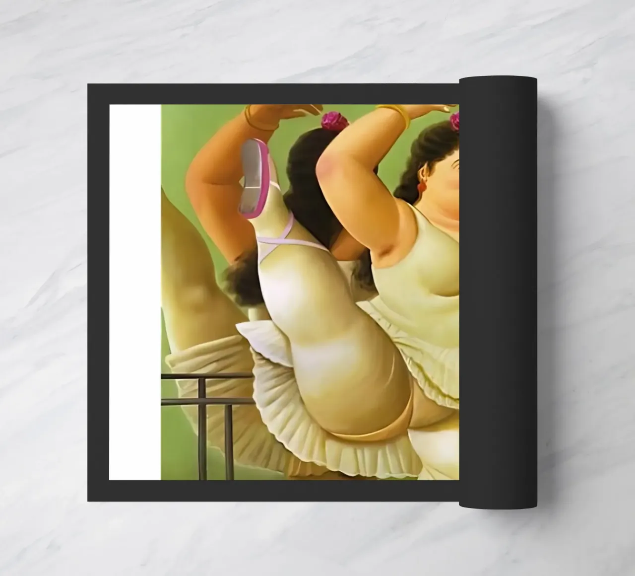 Dancer at The Barr Botero doormat by Boteroobest