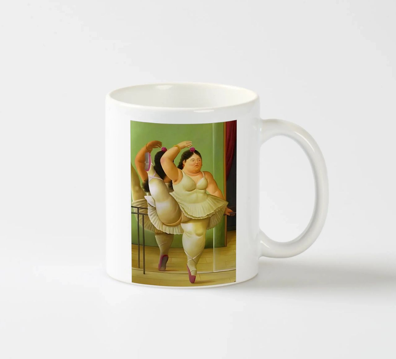 Ballerina al Barr Botero tazza in ceramica da Boteroobest