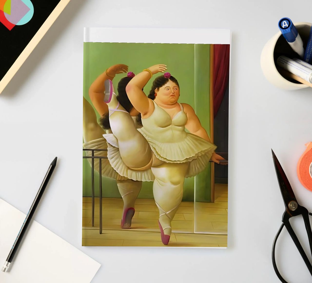 Dancer at The Barr Botero notebook by Boteroobest