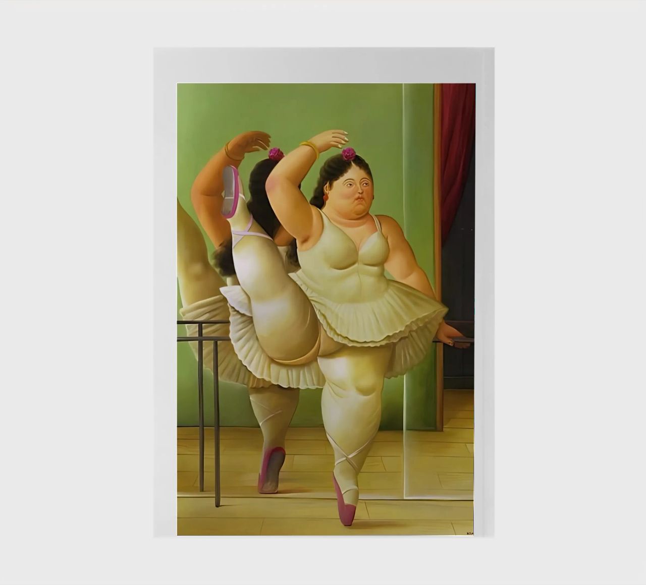 Dancer at The Barr Botero notebook by Boteroobest