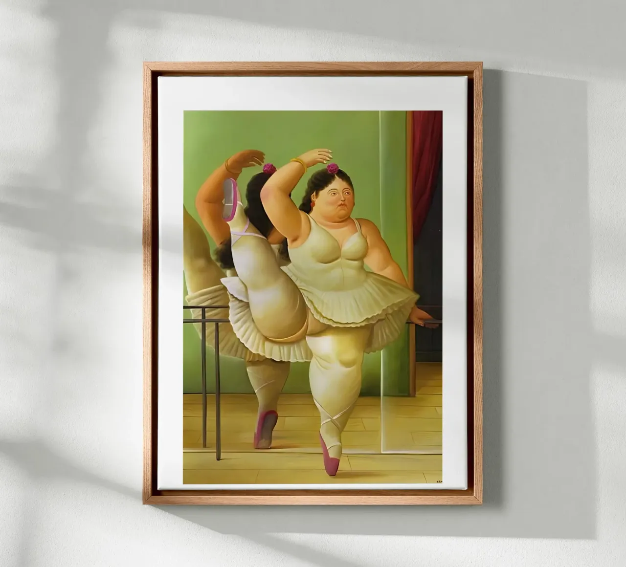 Danser in de Barr Botero canvas van Boteroobest