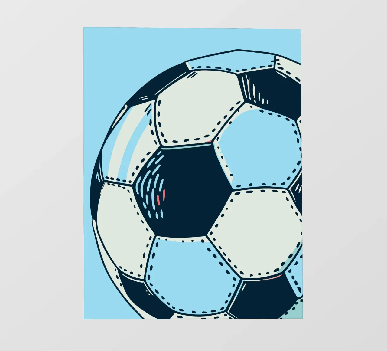 Calcio telo in pvc da SPORTS ONLY