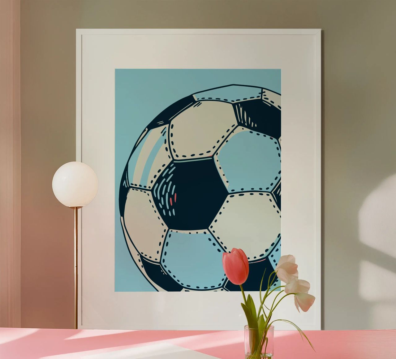 Football poster de SPORTS ONLY