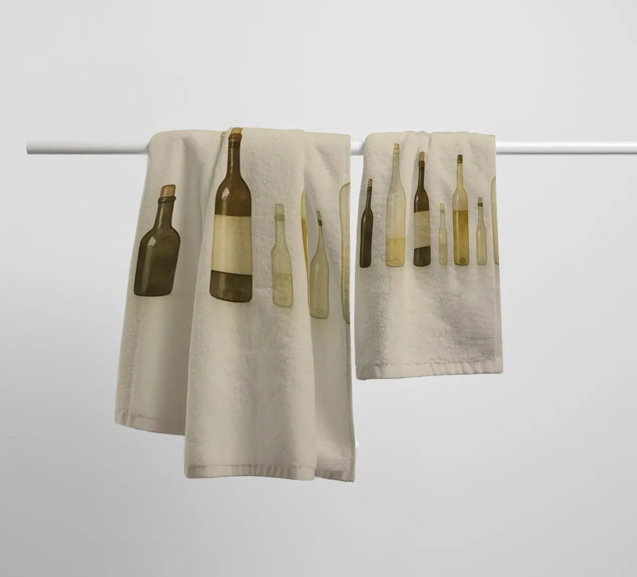 The Bottle Line asciugamano da bagno da treechild