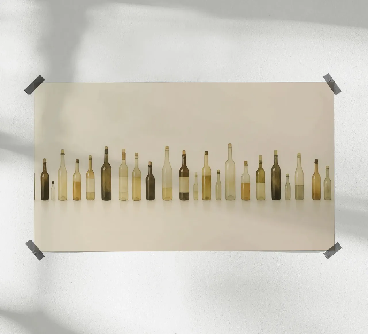 The Bottle Line carta hahnemühle da treechild