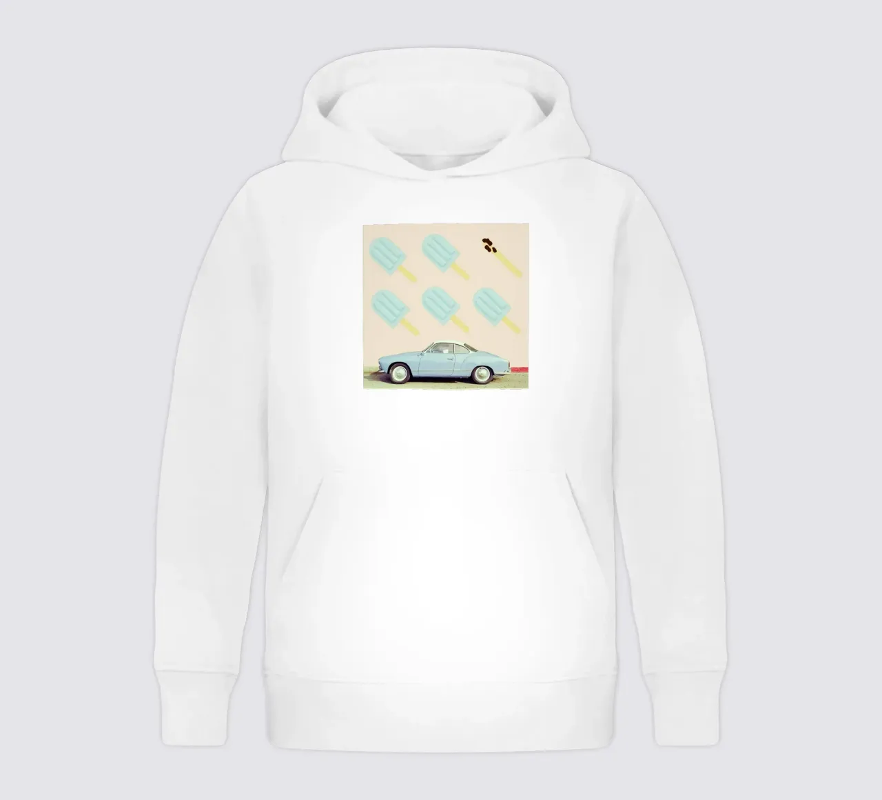 frome ice-cream to shit felpa bambino con cappuccio da FinnanoFenno